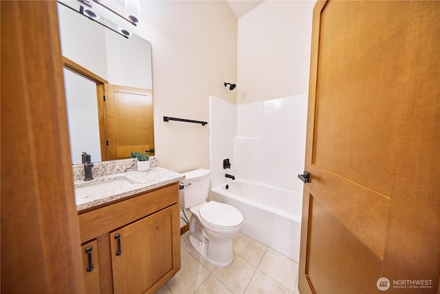121 Stafford St, Leavenworth, WA 98826 - full bath with vanity and tile patterned floors
