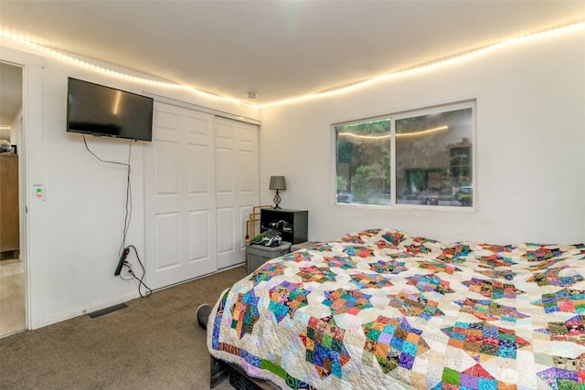 8715 Whitewood Loop SE, Yelm, WA 98597 - carpeted bedroom with a closet