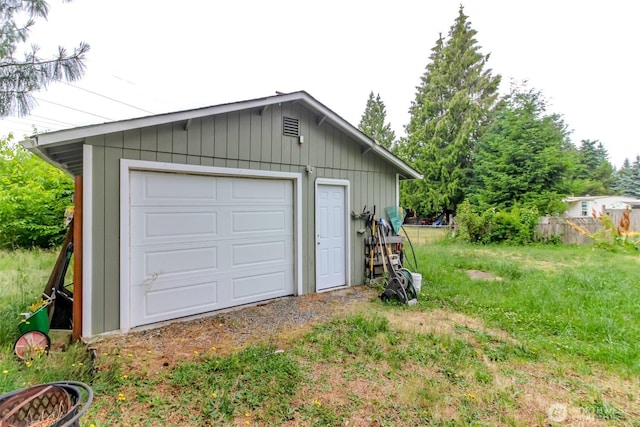8715 Whitewood Loop SE, Yelm, WA 98597 - view of garage