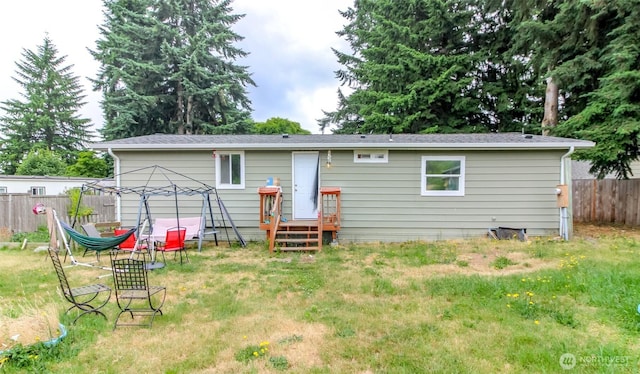 8715 Whitewood Loop SE, Yelm, WA 98597 - rear view of house