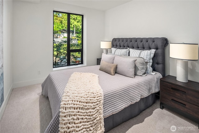 101 101st Ave SE Unit 201A, Bellevue, WA 98004 - carpeted bedroom featuring baseboards