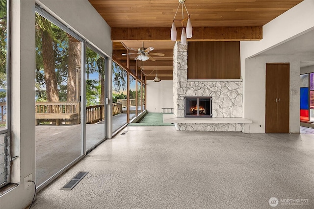 1711 E Lake Sammamish Pl SE, Sammamish, WA 98075 - view of unfurnished sunroom