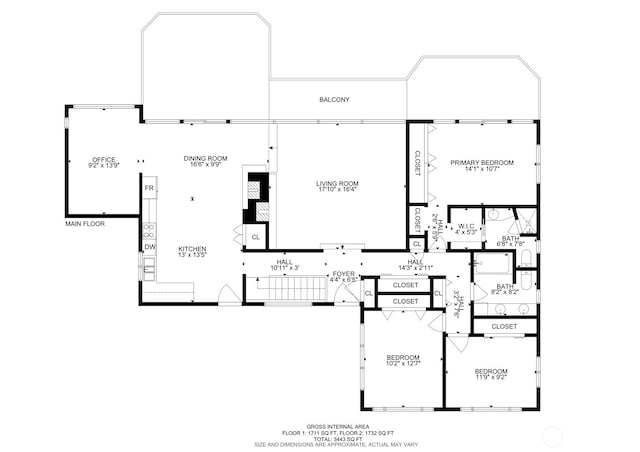 1711 E Lake Sammamish Pl SE, Sammamish, WA 98075 - view of room layout