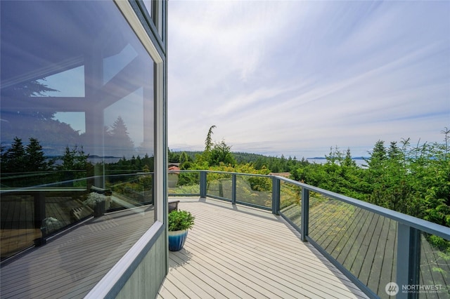 3995 Bay Ln, Anacortes, WA 98221 - view of deck