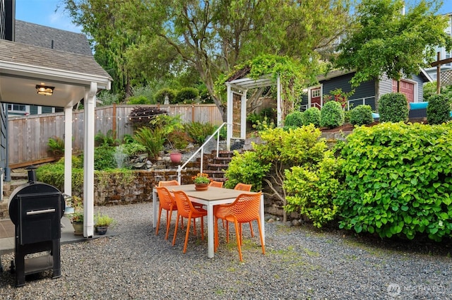 3833 24th Ave W, Seattle, WA 98199 - view of patio / terrace featuring outdoor dining area