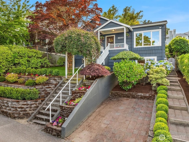 3833 24th Ave W, Seattle, WA 98199 - view of front of property featuring stairs