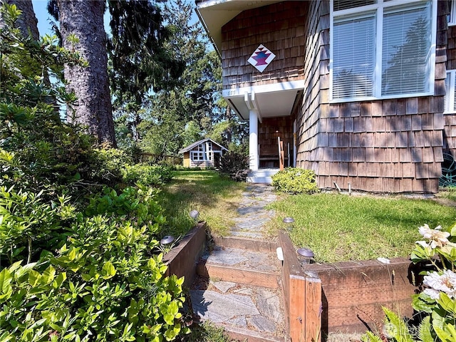 877 Mount Olympus Ave SE, Ocean Shores, WA 98569 - view of yard