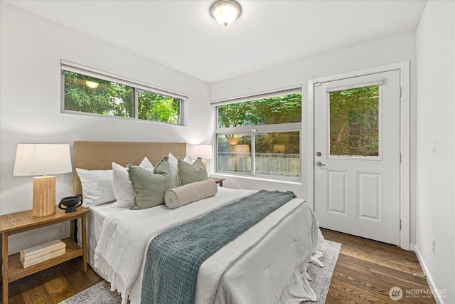 1110 Martin Luther King Jr Way S Unit A, Seattle, WA 98144 - bedroom with wood finished floors and baseboards