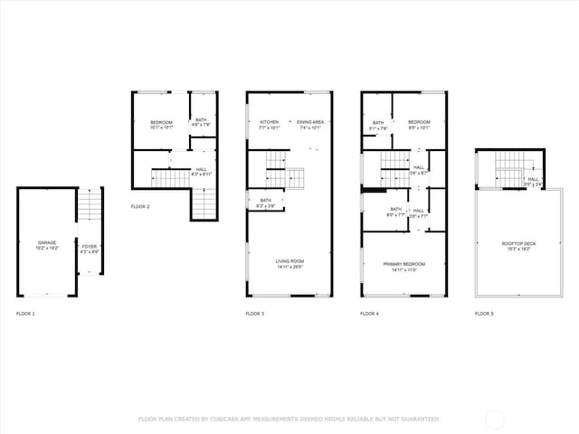 1110 Martin Luther King Jr Way S Unit A, Seattle, WA 98144 - view of floor plan / room layout
