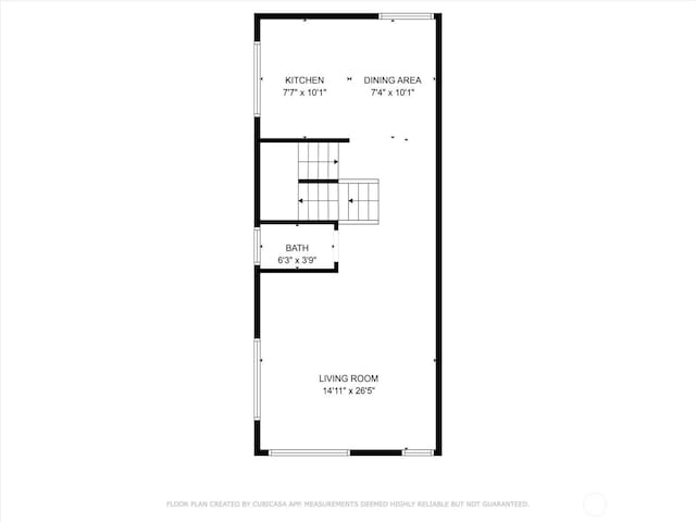 1110 Martin Luther King Jr Way S Unit A, Seattle, WA 98144 - view of property floor plan