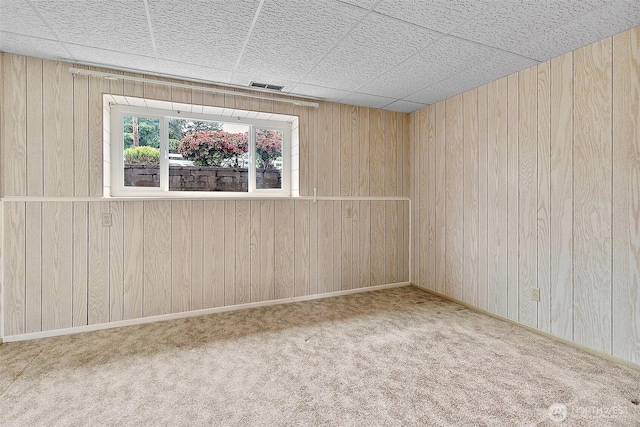29432 59th Ave S, Auburn, WA 98001 - carpeted spare room with wooden walls