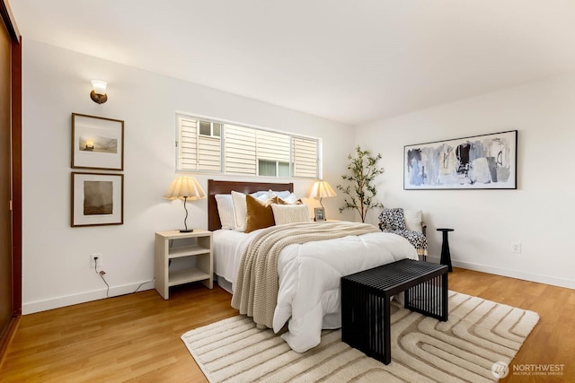 11515 Greenwood Ave N Unit C, Seattle, WA 98133 - bedroom featuring light wood-type flooring