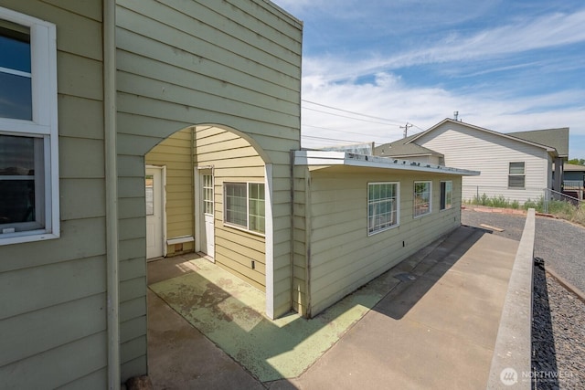 2497 Westshore Dr NE, Moses Lake, WA 98837 - view of side of home with a patio area