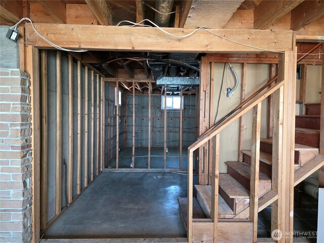2497 Westshore Dr NE, Moses Lake, WA 98837 - basement with stairs