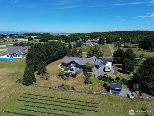 206 Buckhorn, Sequim, WA 98382 - aerial view of property and surrounding area