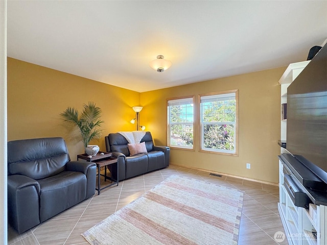 206 Buckhorn, Sequim, WA 98382 - living room featuring light tile patterned flooring