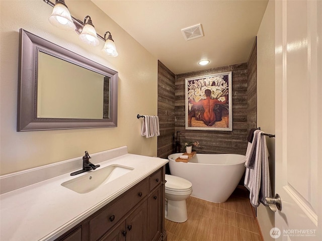 206 Buckhorn, Sequim, WA 98382 - full bath with a freestanding bath and vanity