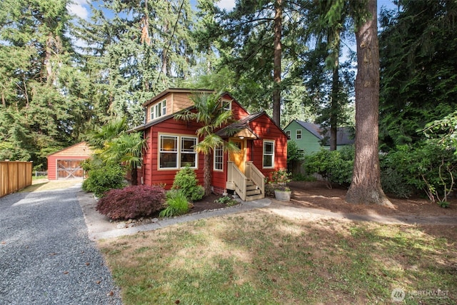 13527 23rd Ave NE, Seattle, WA 98125 - view of front of property featuring an outdoor structure