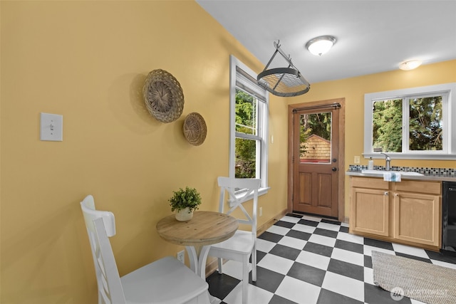13527 23rd Ave NE, Seattle, WA 98125 - dining space featuring dark floors and baseboards