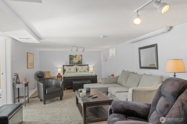 12 Newell St, Walla Walla, WA 99362 - living room with track lighting and carpet