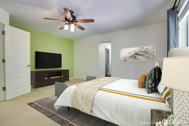 20313 194th Ave E, Orting, WA 98360 - carpeted bedroom featuring a ceiling fan