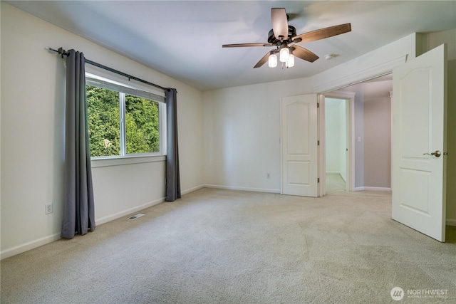 20313 194th Ave E, Orting, WA 98360 - carpeted empty room featuring ceiling fan and baseboards