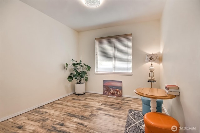 35055 41st Pl S, Auburn, WA 98001 - sitting room with wood finished floors and baseboards