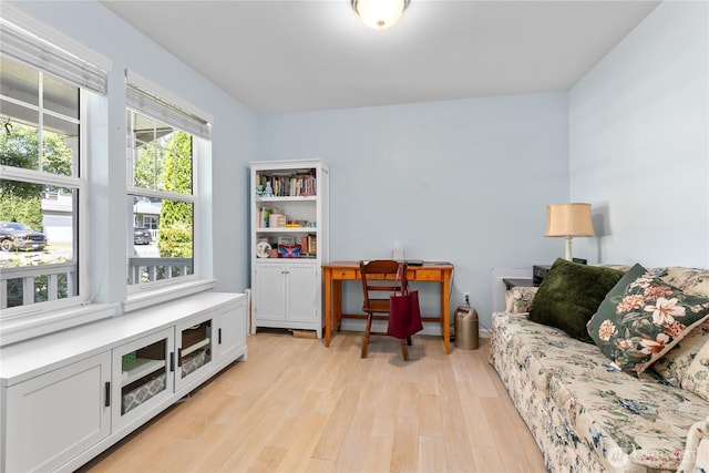 6974 Prism St SE, Lacey, WA 98513 - living room featuring light wood-style flooring