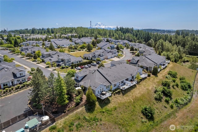 7103 Hazel Pl SE, Auburn, WA 98092 - aerial view of residential area with a heavily wooded area