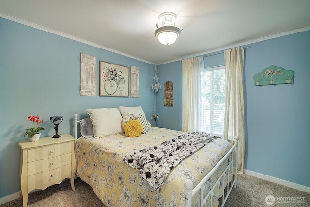 12118 261st Ave E, Buckley, WA 98321 - bedroom with carpet floors and crown molding
