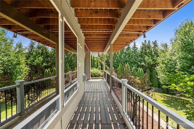 1075 Ridge Crest Dr, Wenatchee, WA 98801 - view of wooden deck