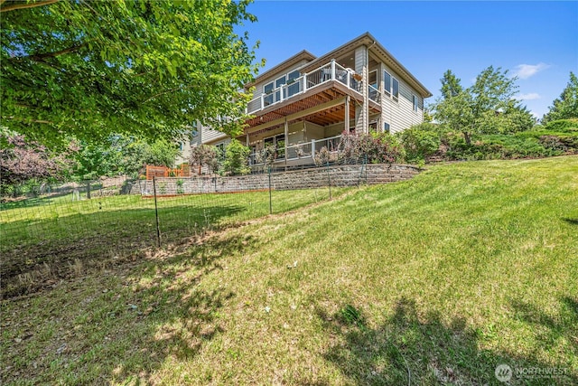 1075 Ridge Crest Dr, Wenatchee, WA 98801 - rear view of house with a deck