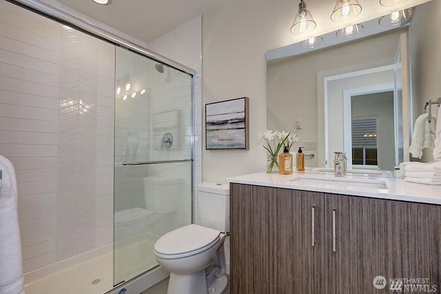 8707 116th Ave NE Unit A, Kirkland, WA 98033 - full bathroom with a shower stall and vanity