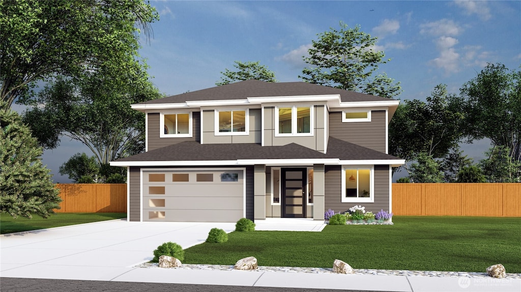 30319 11th Pl S, Federal Way, WA 98003 - view of front of property featuring driveway and a garage