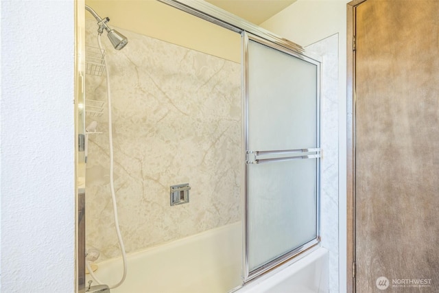 238 NE Damson Pl, College Place, WA 99324 - bathroom featuring enclosed tub / shower combo