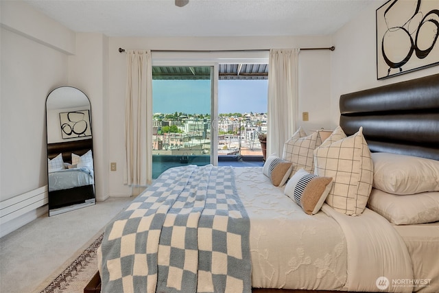 1200 Boylston Ave Unit 901, Seattle, WA 98101 - carpeted bedroom with access to exterior