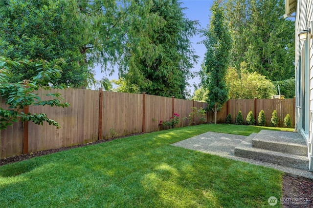 1705 85th Ave SE, Lake Stevens, WA 98258 - fenced backyard featuring a patio