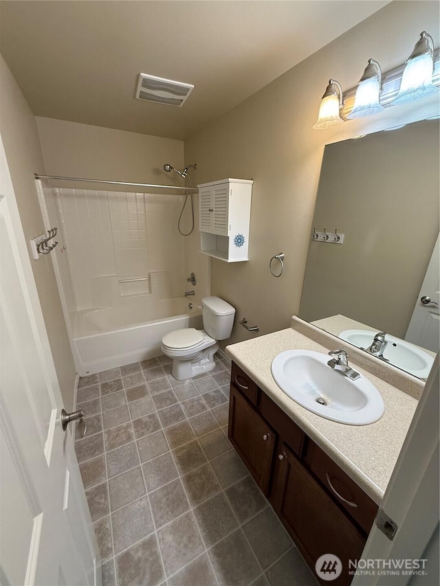 1306 Brackenridge Ave, Dupont, WA 98327 - full bath with vanity, washtub / shower combination, and tile patterned flooring