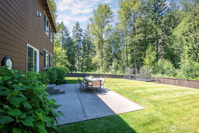 1141 Bell Hill Pl, Dupont, WA 98327 - fenced backyard with a patio
