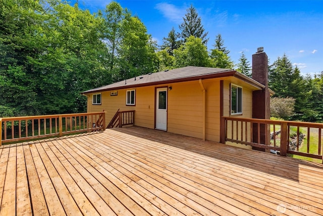 508 Ocean Beach Rd, Hoquiam, WA 98550 - view of wooden terrace