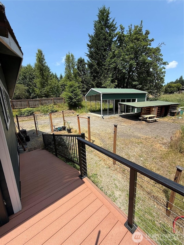 5645 Lento Pl SE, Olympia, WA 98513 - deck featuring view of scattered trees