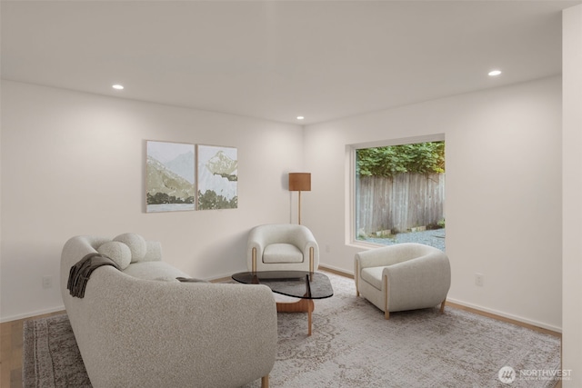 926 23rd Ave, Seattle, WA 98122 - living area with recessed lighting and wood finished floors