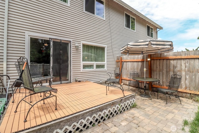 6530 Newaukum Pl NE, Bremerton, WA 98311 - view of patio / terrace with a wooden deck