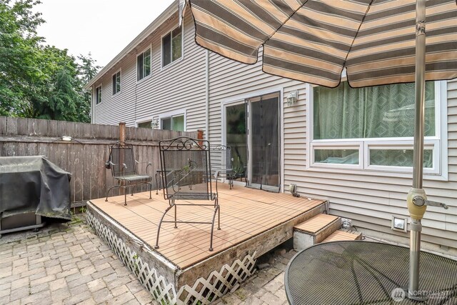 6530 Newaukum Pl NE, Bremerton, WA 98311 - view of patio / terrace featuring a deck and grilling area
