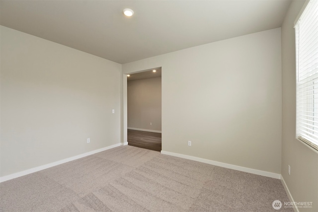 2309 158th Street Ct E, Tacoma, WA 98445 - unfurnished room with light carpet, recessed lighting, and plenty of natural light