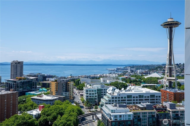 2510 6th Ave Unit 2306, Seattle, WA 98121 - city view with a water and mountain view