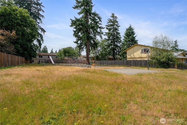 10423 13th Avenue Ct S, Tacoma, WA 98444 - view of yard with a playground