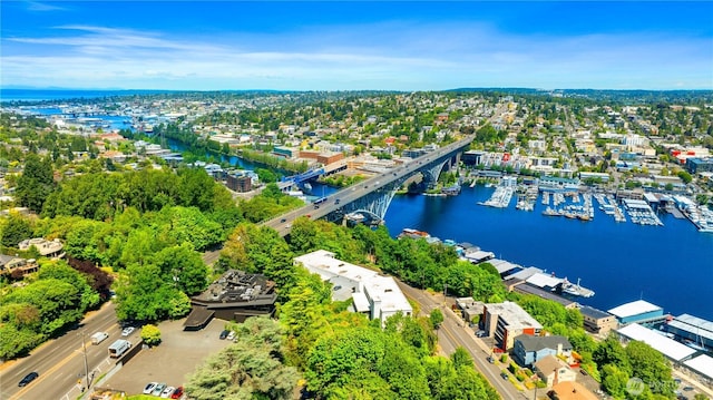 2565 Dexter Ave N Unit 103, Seattle, WA 98109 - drone / aerial view of a large body of water