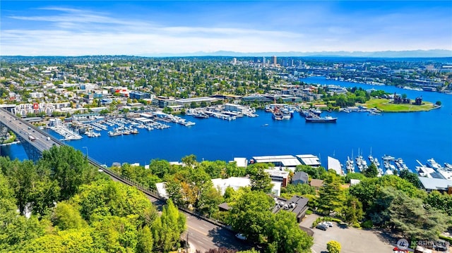 2565 Dexter Ave N Unit 103, Seattle, WA 98109 - aerial view of a marina and a nearby body of water
