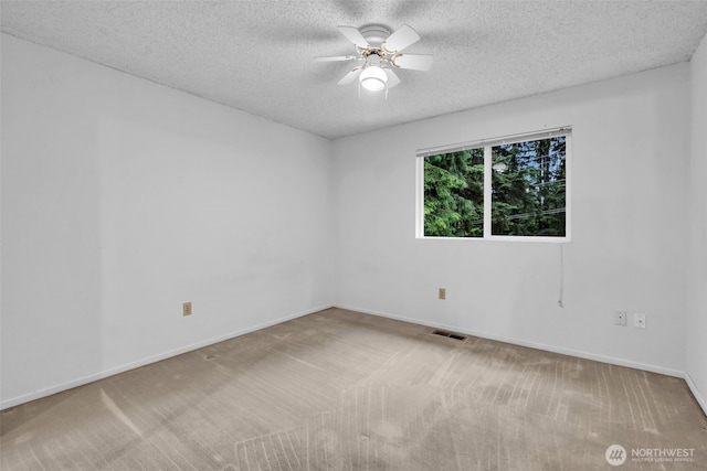 20814 28th Ave SE, Bothell, Bothell, WA 98021 - carpeted empty room with a textured ceiling and a ceiling fan